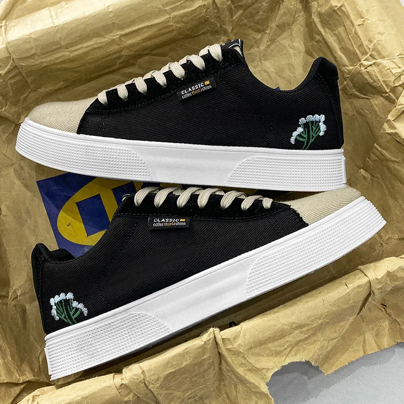 HACKBUTEER Canvas Shoes Men's Box Included-10