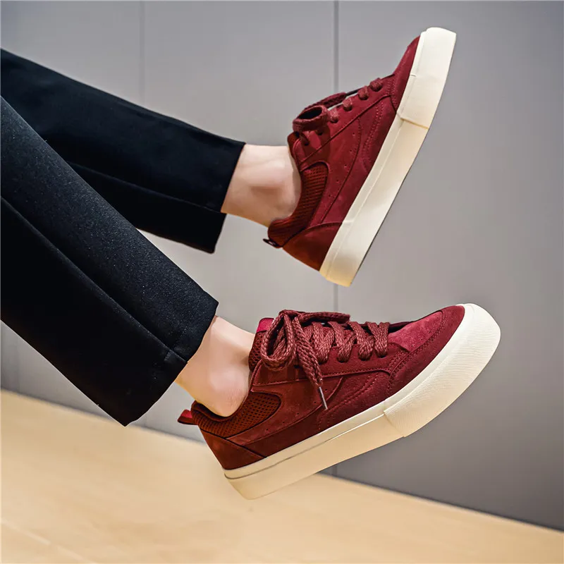 HACKBUTEER Golden Snake Collection Low Top Canvas Shoes Men's Box-4