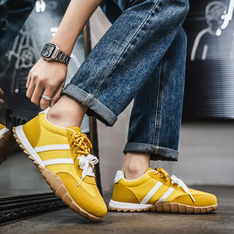 HACKBUTEER Low Top Casual Shoes Men's Box Included-13