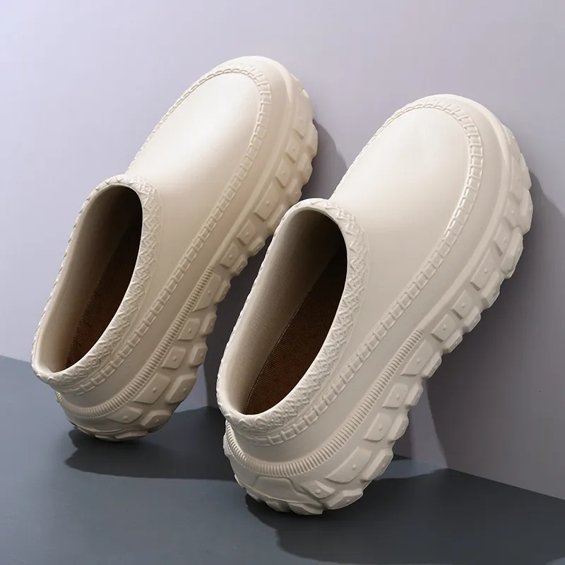 HACKBUTEER Closed Toe Slippers Unisex-7