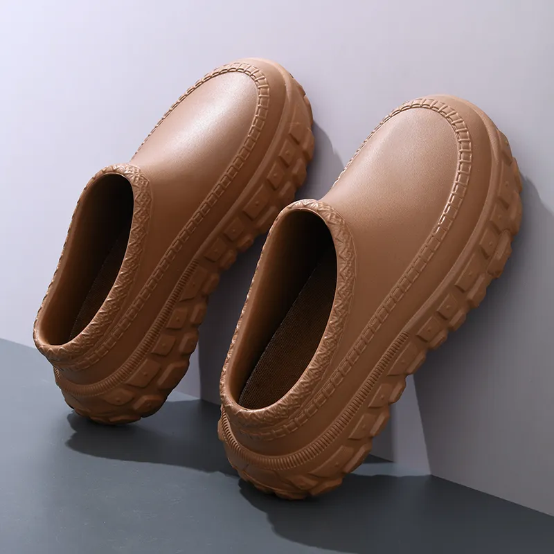 HACKBUTEER Closed Toe Slippers Unisex-11