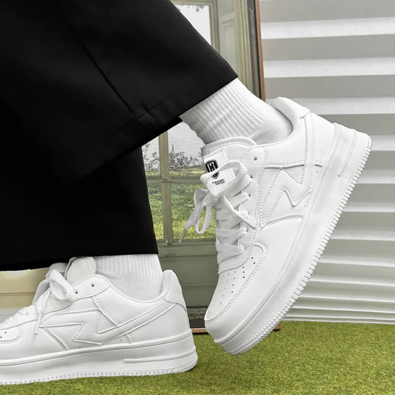 HACKBUTEER Anti-Slip And Wear-Resistant Lightweight Low-Top Skateboard Shoes Unisex Box Included-12