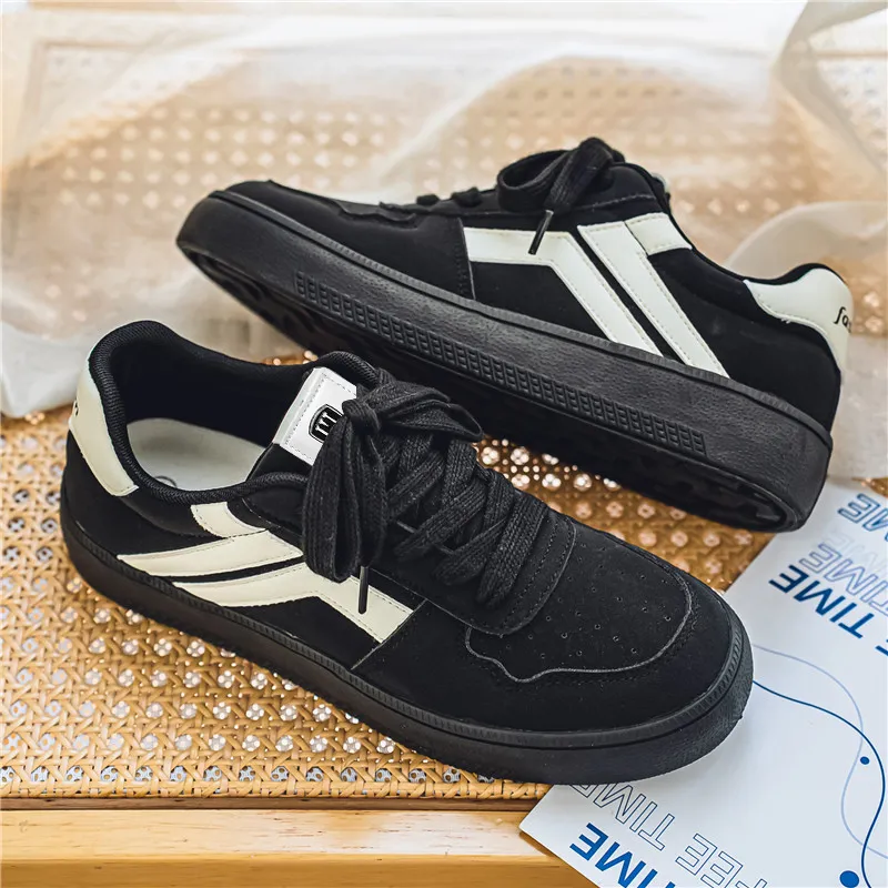 HACKBUTEER Low Top Skateboard Shoes Men's Box Included-13