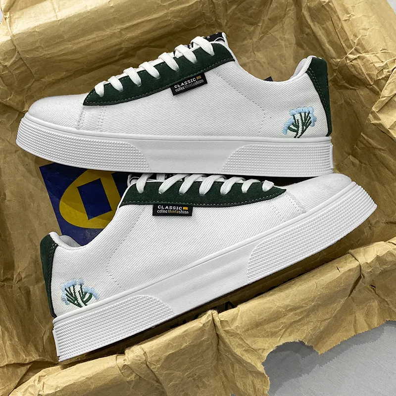 HACKBUTEER Canvas Shoes Men's Box Included-4