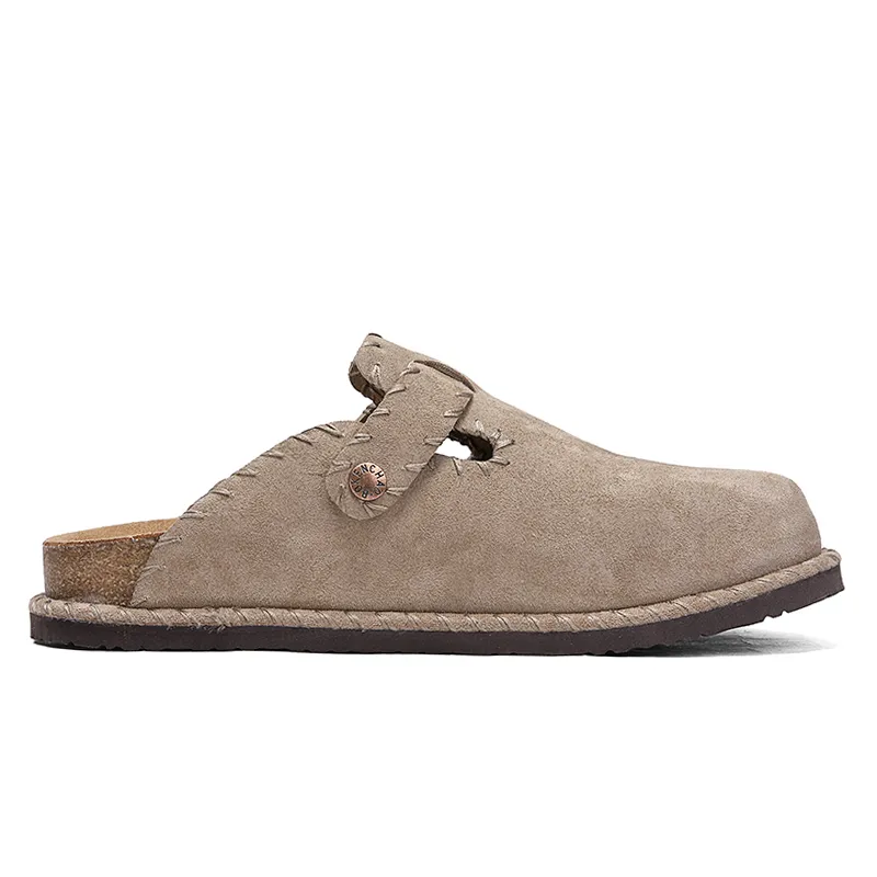 HACKBUTEER Closed Toe Slippers Unisex-8