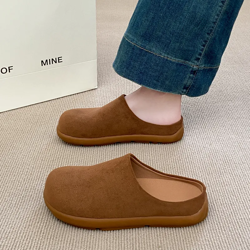 HACKBUTEER Closed Toe Slippers Women's-13