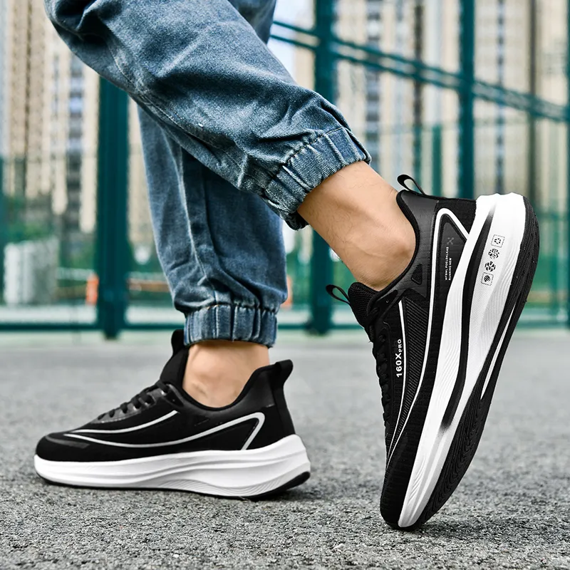 HACKBUTEER Low Top Casual Shoes Men's Box Included-5