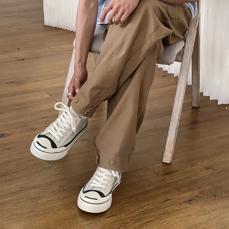 HACKBUTEER Low Top Canvas Shoes Unisex Box Included-10