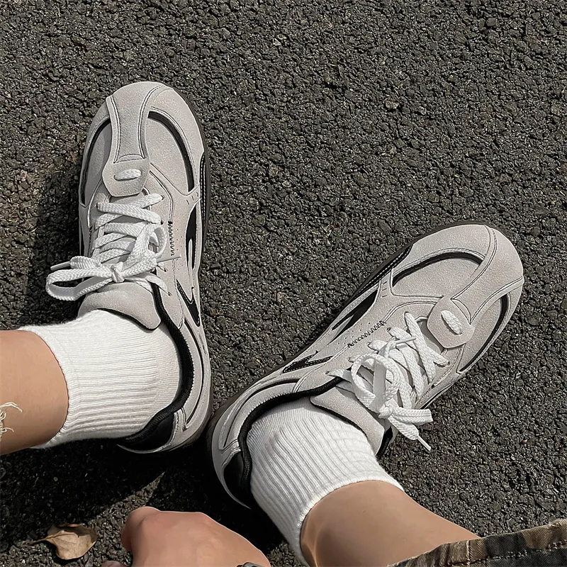 HACKBUTEER Low Top Casual Shoes Men's Box Included-10