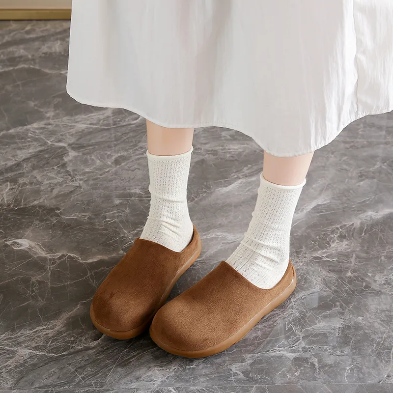 HACKBUTEER Closed Toe Slippers Women's-8