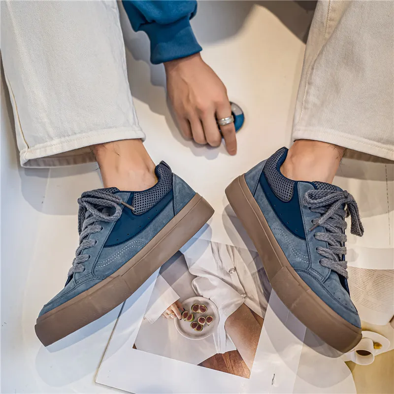 HACKBUTEER Golden Snake Collection Low Top Canvas Shoes Men's Box-9