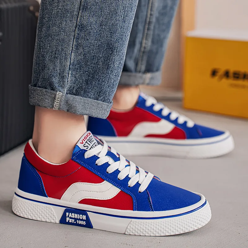 HACKBUTEER Low Top Skateboard Shoes Men's Box Included-17