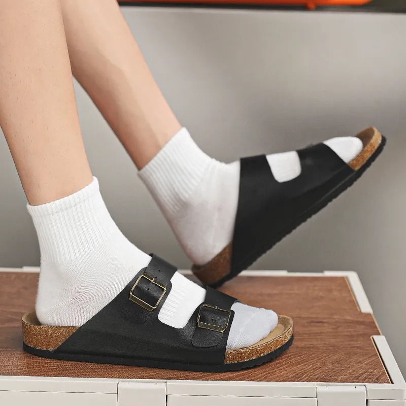 HACKBUTEER Slide Slippers Men's Box-11