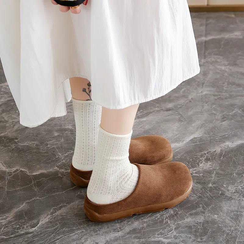 HACKBUTEER Closed Toe Slippers Women's-9