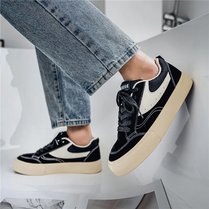 HACKBUTEER Golden Snake Collection Low Top Canvas Shoes Men's Box-14