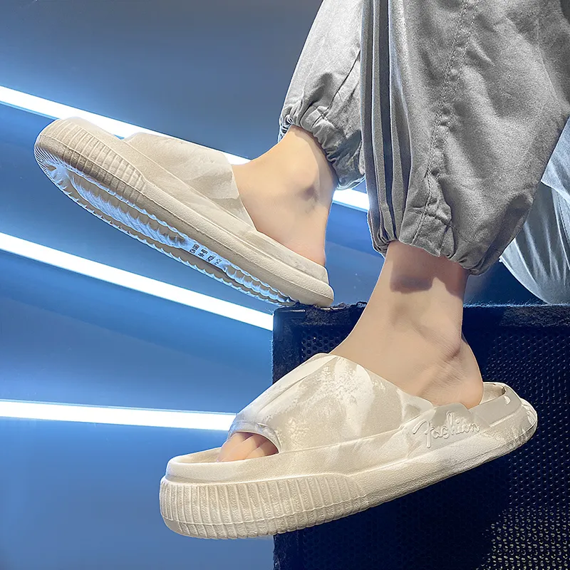 HACKBUTEER Slide Slippers Men's-8