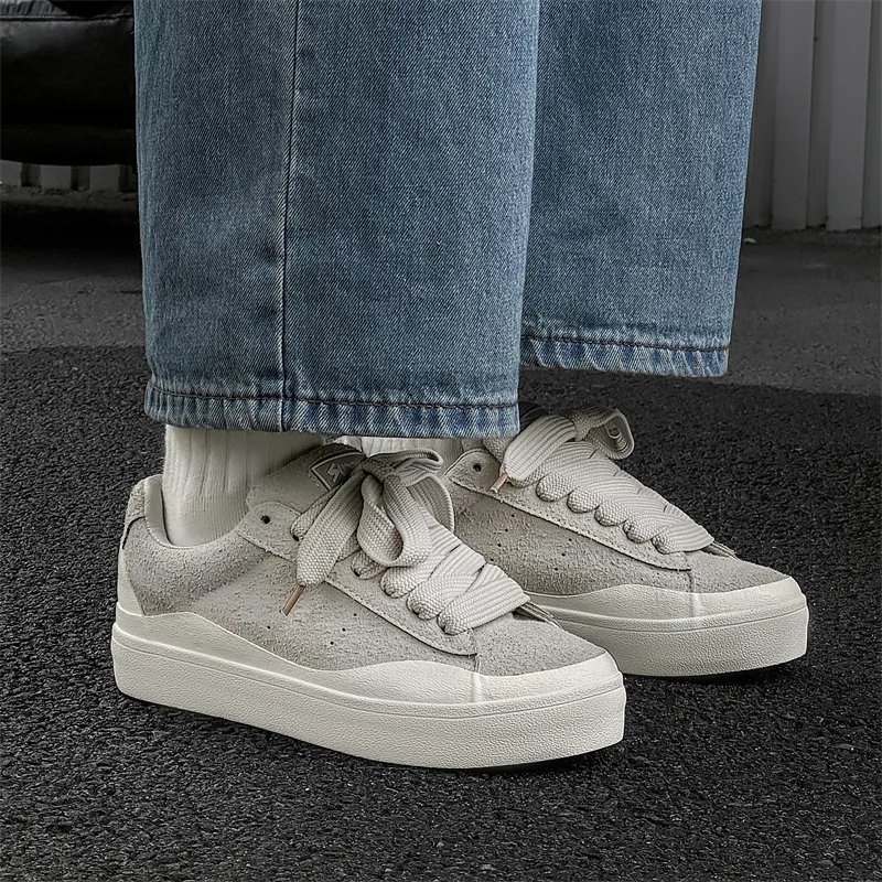 HACKBUTEER Low Top Skateboard Shoes Men's Box Included-11