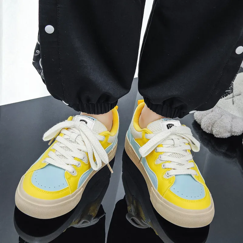 HACKBUTEER Low Top Skateboard Shoes Men's Box Included-5