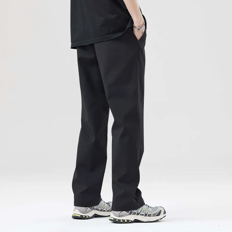 ALEXANDRO FRATELLI Casual Pants Spring Fall Men's Black-6
