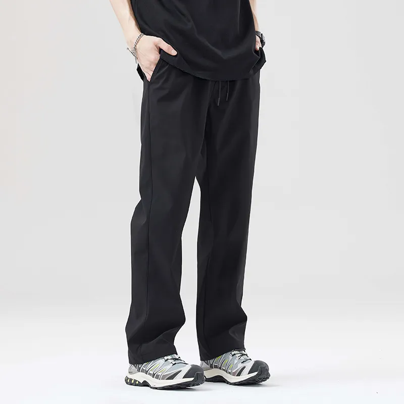 ALEXANDRO FRATELLI Casual Pants Spring Fall Men's Black-4