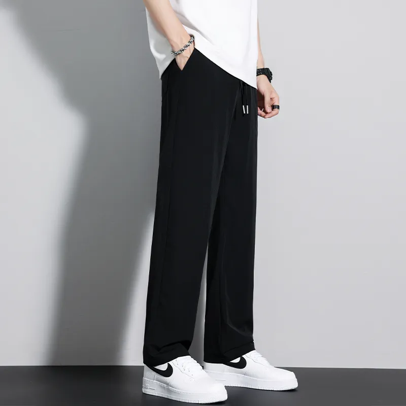 ALEXANDRO FRATELLI Casual Pants Men's Black-4