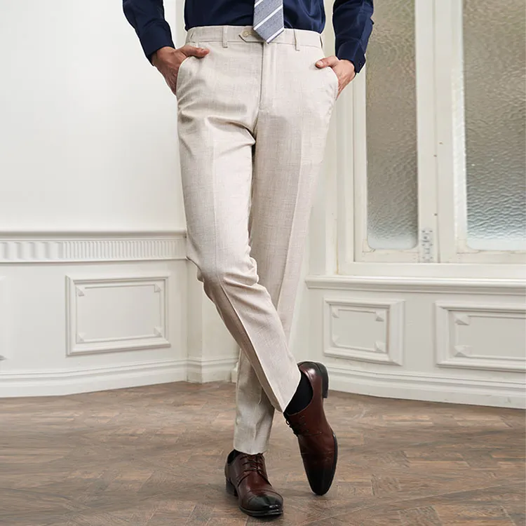 G· Mons Casual Pants Men Light Yellow-5