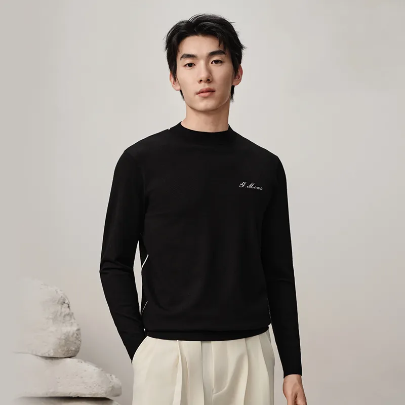 G·Mons Knitwear Men's Extreme Night Black-2