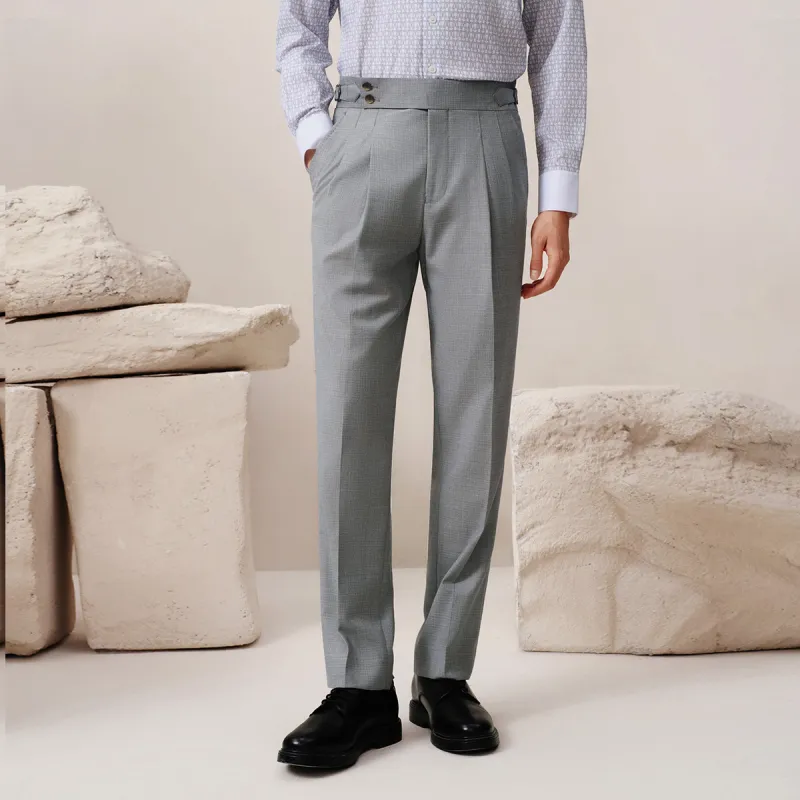 G·Mons Suit Trouser Men's Alchemical Gray-3
