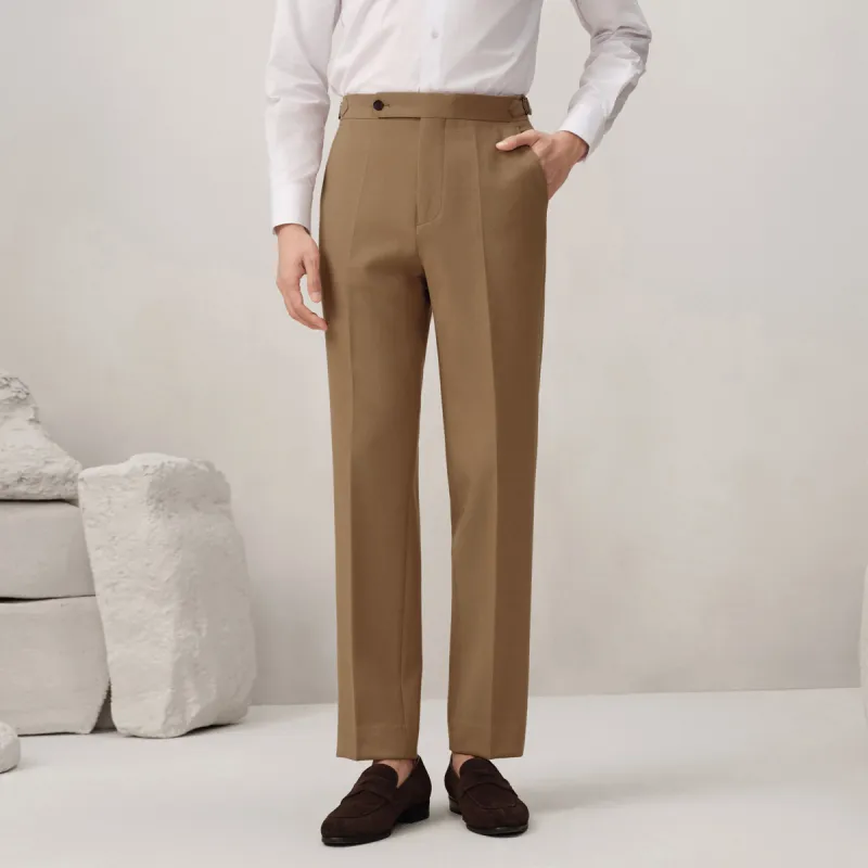 G·Mons Suit Trouser Men's Caramel Brown-2