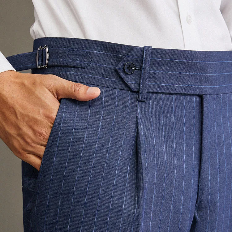 G· Mons Suit Trousers Men Blue-5