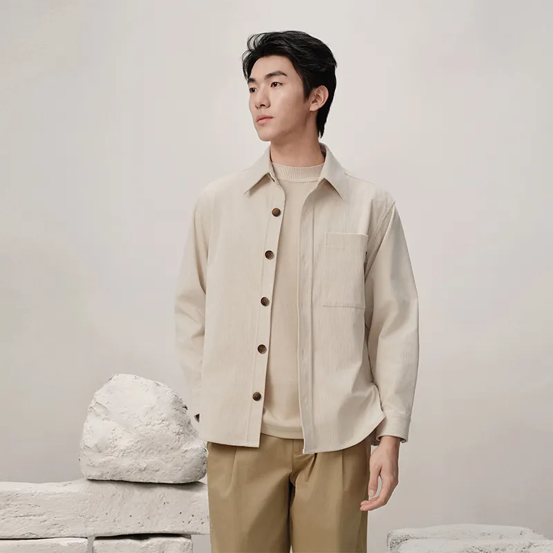 G·Mons Jackets & Coats Men's Alpacas White-3