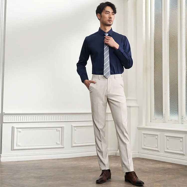 G· Mons Casual Pants Men Light Yellow-2