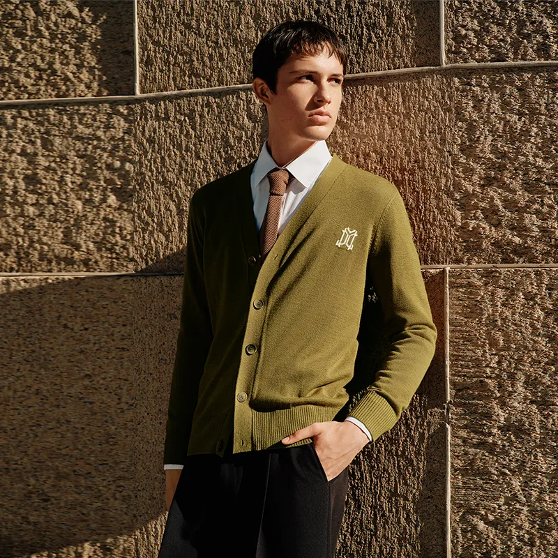 G·Mons Knitwear Men's Olive Green-2