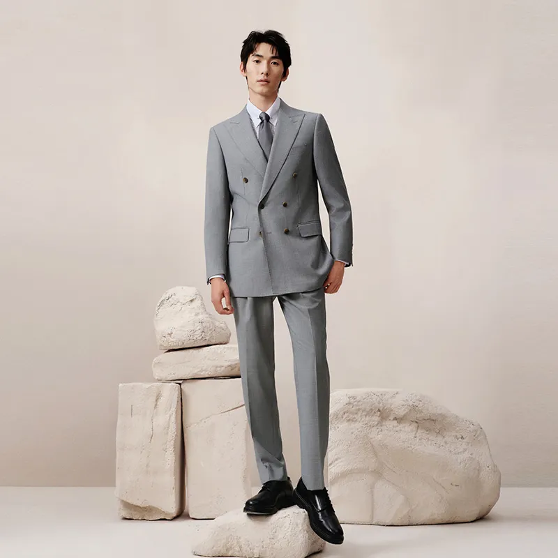 G·Mons Suit Trouser Men's Alchemical Gray-2