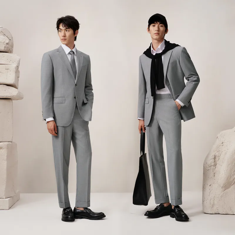 G·Mons Suit Trouser Men's Alchemy Gray-3