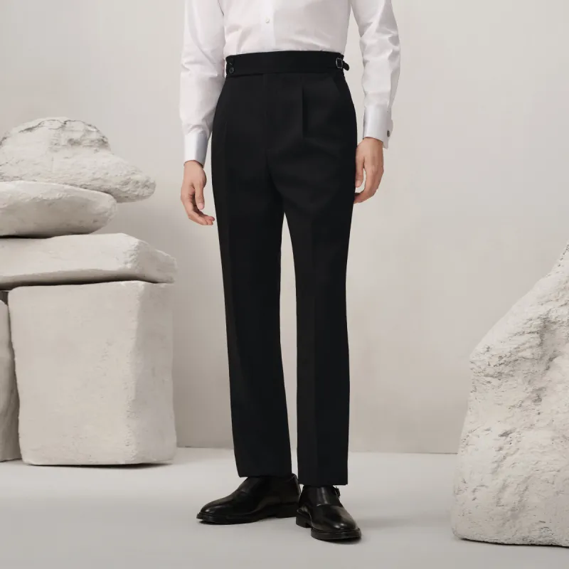 G·Mons Suit Trouser Men's Crystal Stone Black-2