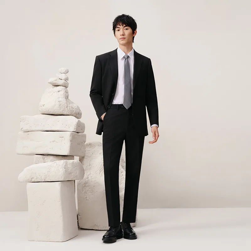 G·Mons Suit Trouser Men's Black Jade Black-4