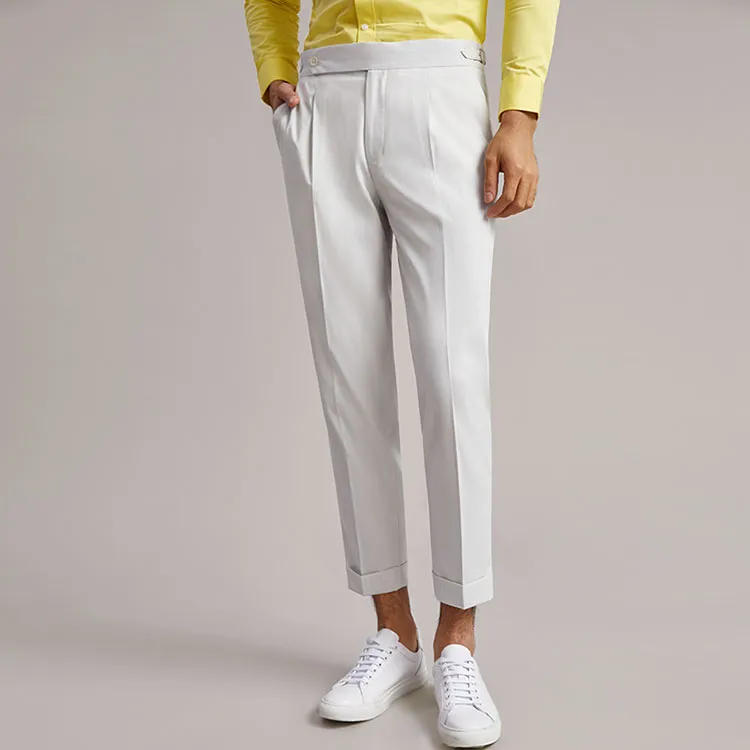 G· Mons Casual Pants Men Ecru-3
