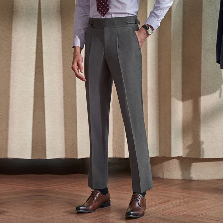 G· Mons Suit Trousers Men Gray-2