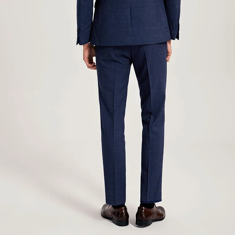 G· Mons Casual Pants Men Blue-3