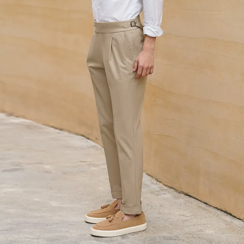 G·Mons Casual Pants Men's Khaki-3