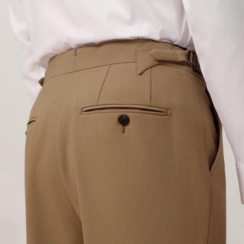 G·Mons Suit Trouser Men's Caramel Brown-6