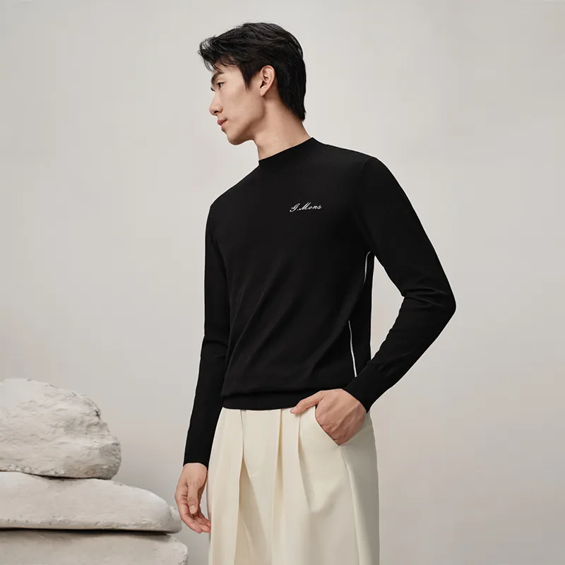 G·Mons Knitwear Men's Extreme Night Black-3