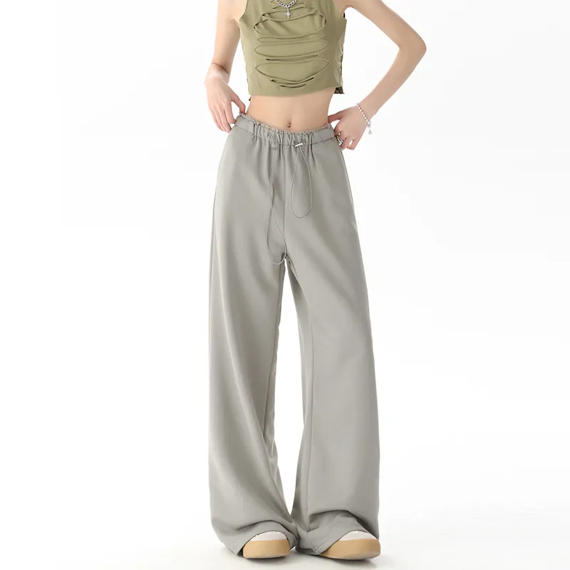 Wen Shan Casual Pants Women's Coconut Gray-3