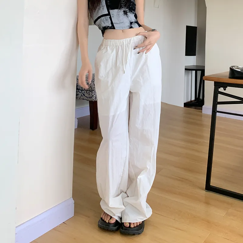 Wen Shan Casual Pants Women's White-2