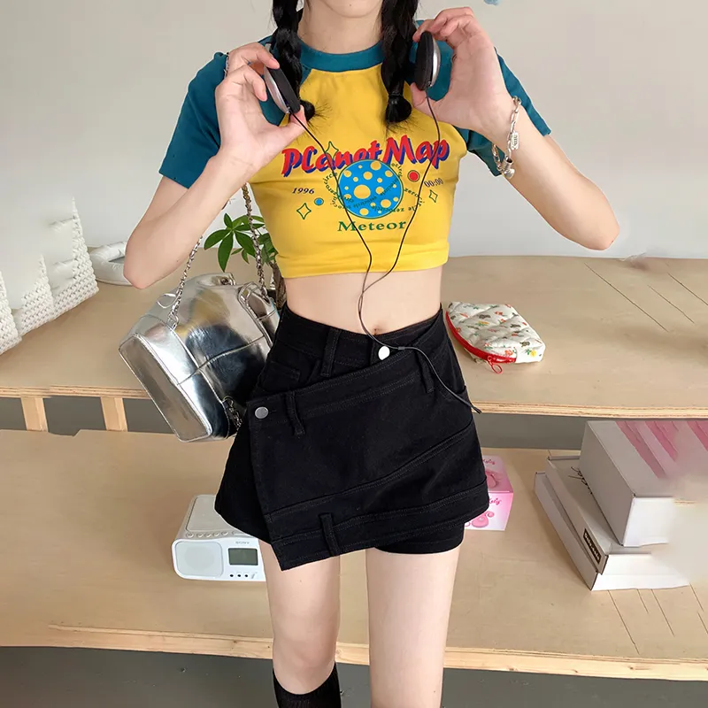Wen Shan Denim Shorts Women's-4