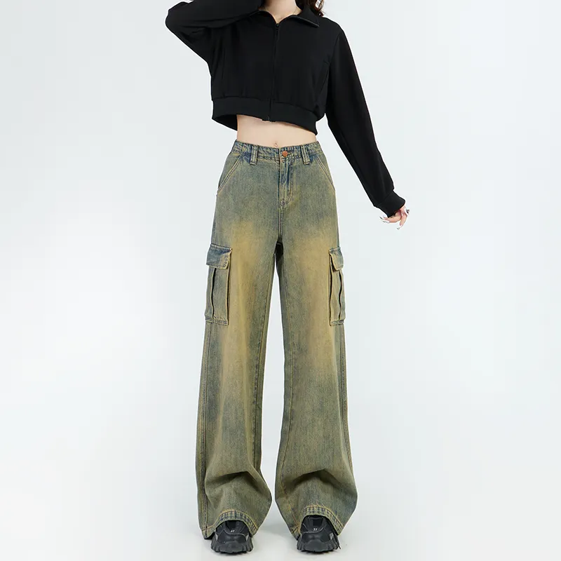 Wen Shan Jeans Women's Nostalgic Blue-9