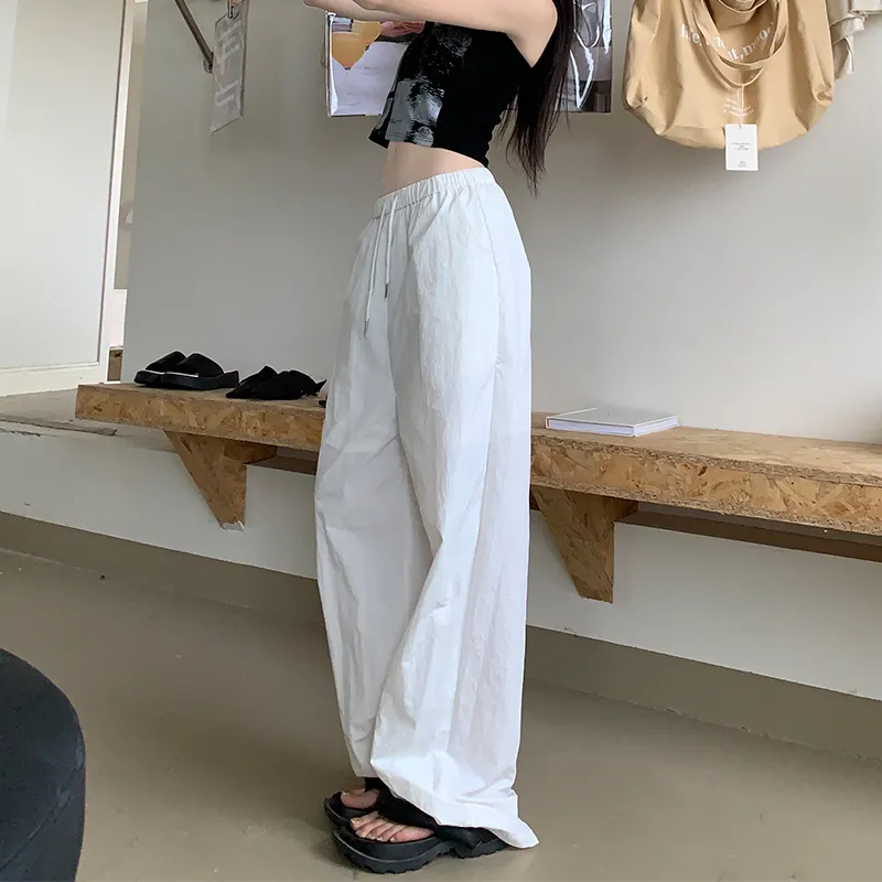 Wen Shan Casual Pants Women's White-10