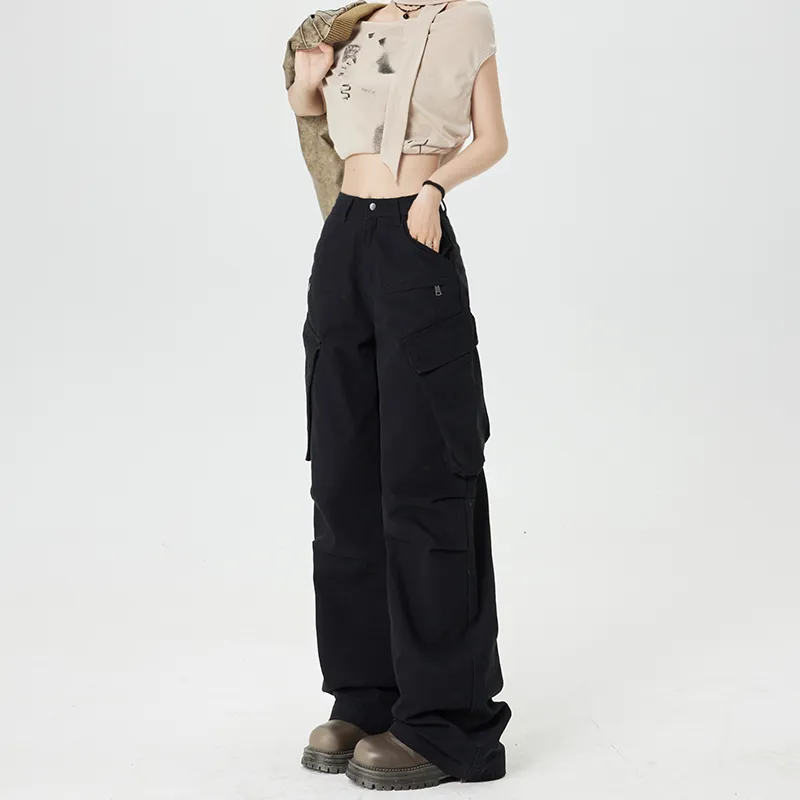 Wen Shan Casual Pants Women's Black-10