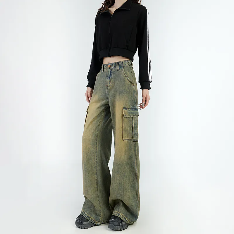 Wen Shan Jeans Women's Nostalgic Blue-4